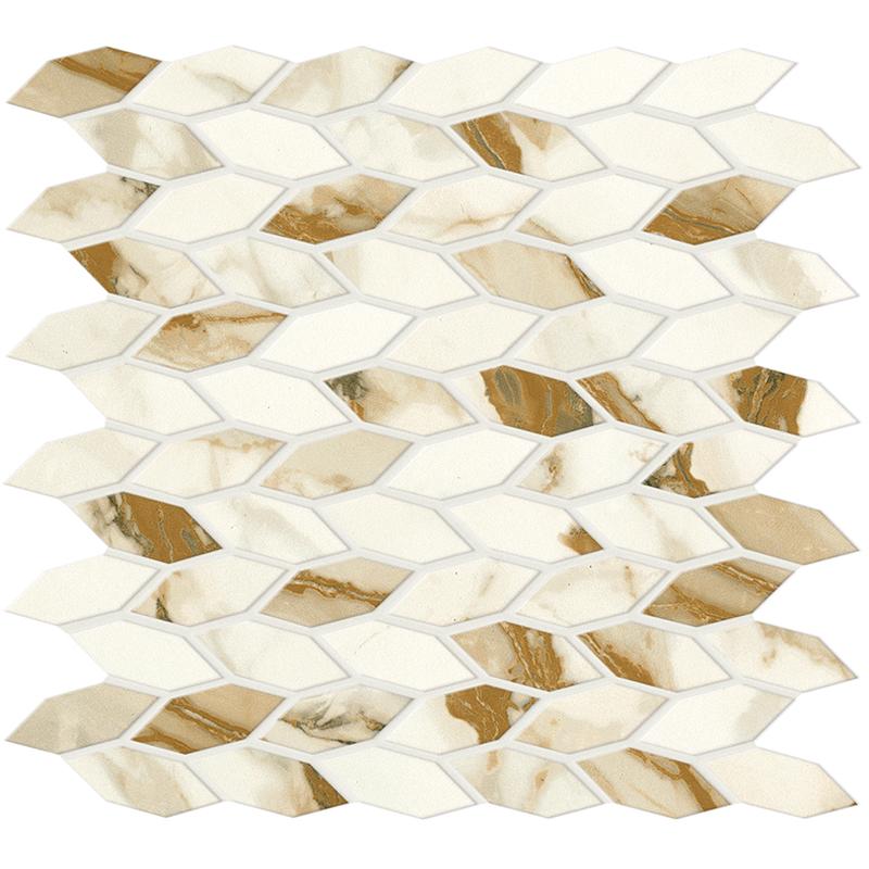 Marvel Shine Calacatta Imperiale Mos. Twist Shiny 30,5x30,5 - Pasta Bianca di Atlas Concorde - Prezzo solo €183.13! Compra ora su CEGO CERAMICHE