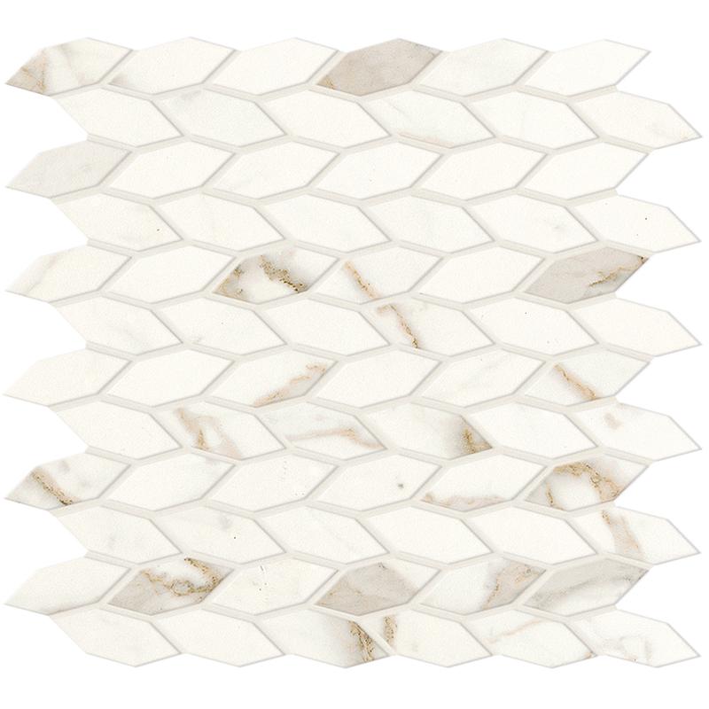 Marvel Shine Calacatta Prestigio Mos. Twist Silk 30,5x30,5 - Pasta Bianca di Atlas Concorde - Prezzo solo €183.13! Compra ora su CEGO CERAMICHE