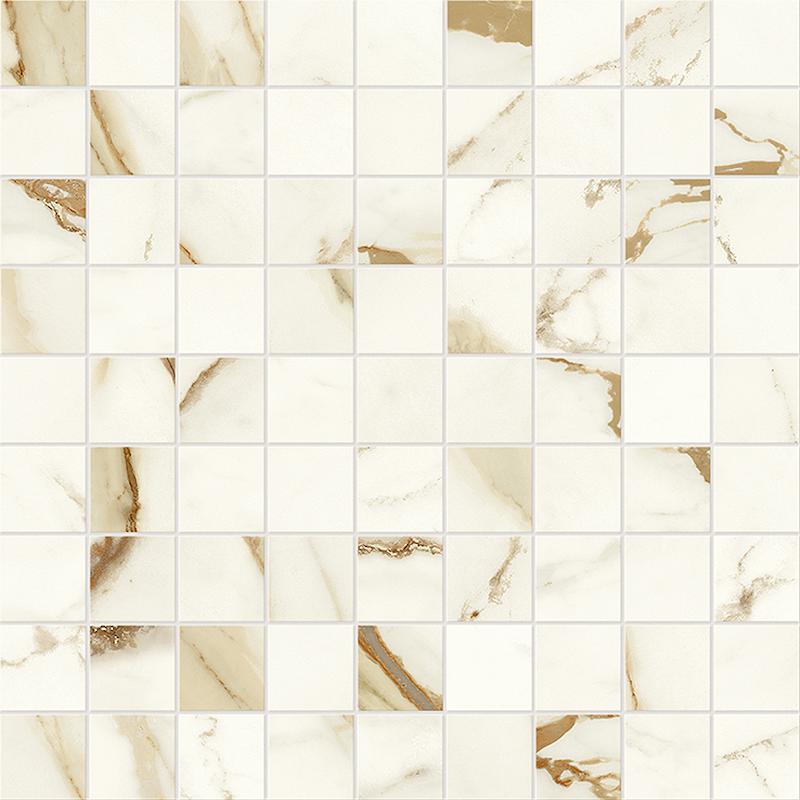 Marvel Shine Calacatta Imperiale Mosaico Lapp 30x30 - Gres Porcellanato di Atlas Concorde - Prezzo solo €265.87! Compra ora su CEGO CERAMICHE