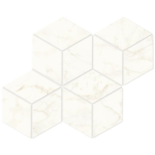 Marvel Shine Calacatta Delicato Mos. Esagono Matt 30x35 - Gres Porcellanato di Atlas Concorde - Prezzo solo €58.22! Compra ora su CEGO CERAMICHE