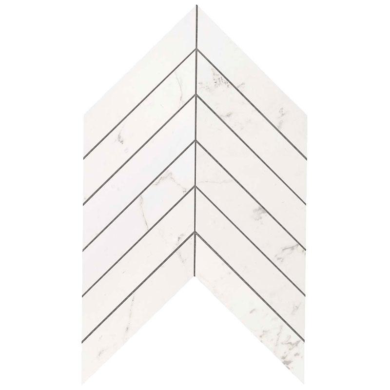 Marvel Stone Carrara Pure Chevron Wall - Pasta Bianca di Atlas Concorde - Prezzo solo €83.42! Compra ora su CEGO CERAMICHE