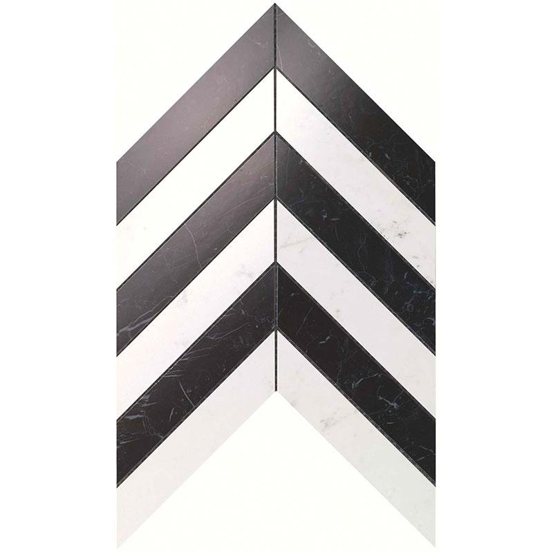 Marvel Stone Chevron Cold Wall - Pasta Bianca di Atlas Concorde - Prezzo solo €86.78! Compra ora su CEGO CERAMICHE