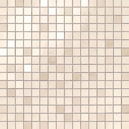 Marvel Stone Cream Prestige Mosaic Q - Pasta Bianca di Atlas Concorde - Prezzo solo €142.26! Compra ora su CEGO CERAMICHE