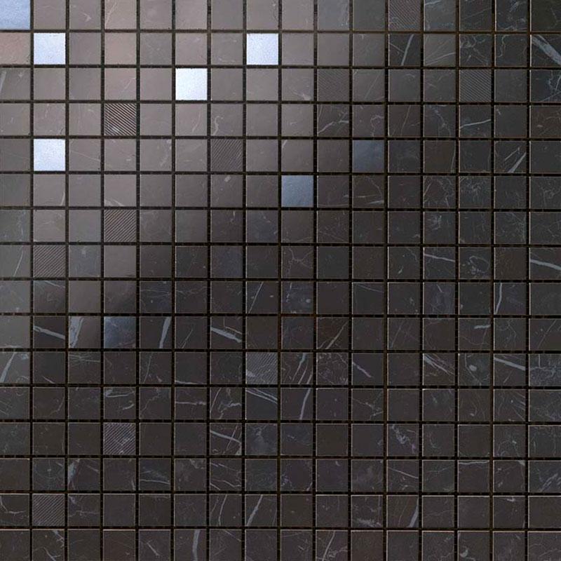 Marvel Stone Nero Marquina Mosaic Q - Pasta Bianca di Atlas Concorde - Prezzo solo €142.26! Compra ora su CEGO CERAMICHE