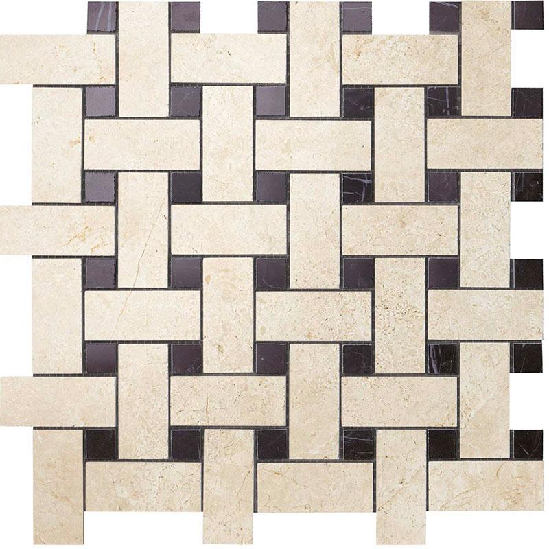 Marvel Stone Basketweave Warm Lapp. 30x30 - Gres Porcellanato di Atlas Concorde - Prezzo solo €122.09! Compra ora su CEGO CERAMICHE