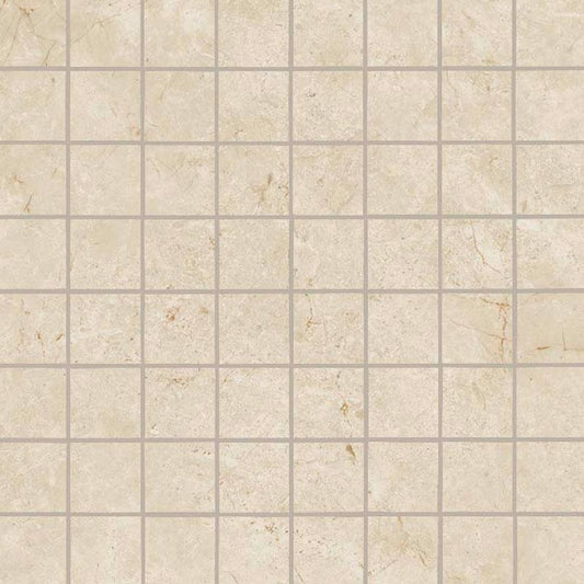 Marvel Stone Cream Prestige Mosaico Matt 30x30 - Gres Porcellanato di Atlas Concorde - Prezzo solo €130.49! Compra ora su CEGO CERAMICHE