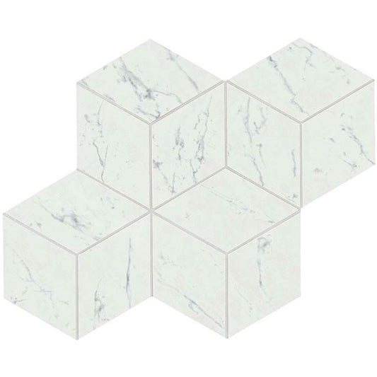 Marvel Stone Carrara Pure Mosaico Esag. Lapp. 30x35 - Gres Porcellanato di Atlas Concorde - Prezzo solo €82.72! Compra ora su CEGO CERAMICHE