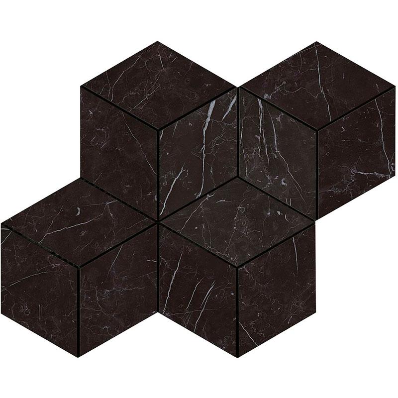 Marvel Stone Nero Marquina Mosaico Esag. Lapp. 30x35 - Gres Porcellanato di Atlas Concorde - Prezzo solo €82.72! Compra ora su CEGO CERAMICHE