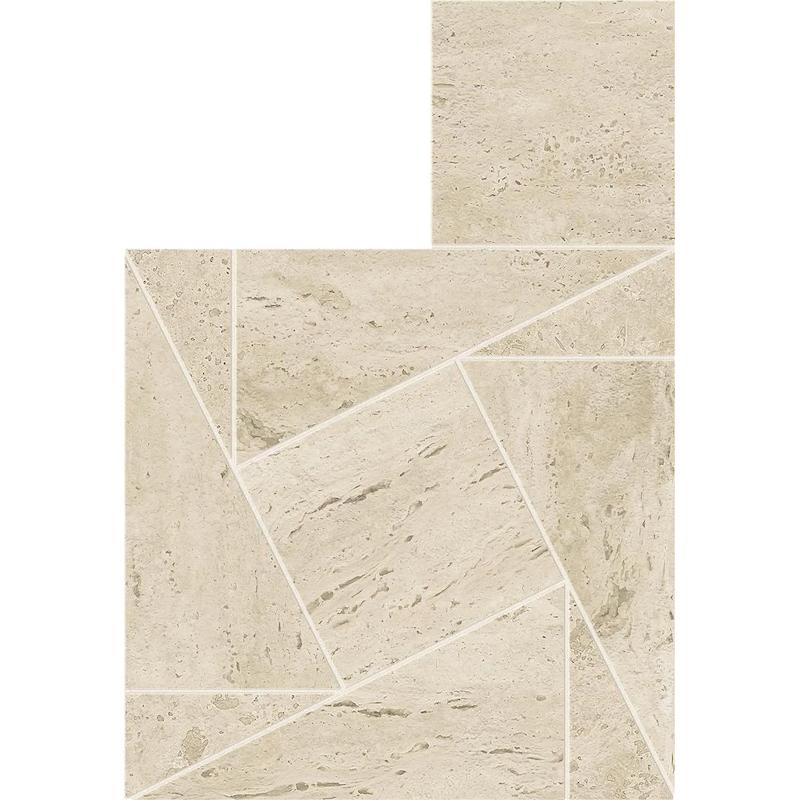 Marvel Travertine Pearl Mosaico Tessellation 22x26 - Gres Porcellanato di Atlas Concorde - Prezzo solo €99.04! Compra ora su CEGO CERAMICHE