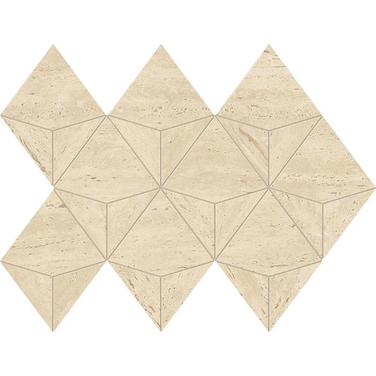 Marvel Travertine Sand Mosaico Origami 28x41 - Gres Porcellanato di Atlas Concorde - Prezzo solo €207.06! Compra ora su CEGO CERAMICHE