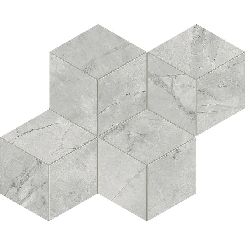 Marvel X Grey Cloud Mosaico Esagono Silk 30x35 - Gres Porcellanato di Atlas Concorde - Prezzo solo €58.22! Compra ora su CEGO CERAMICHE