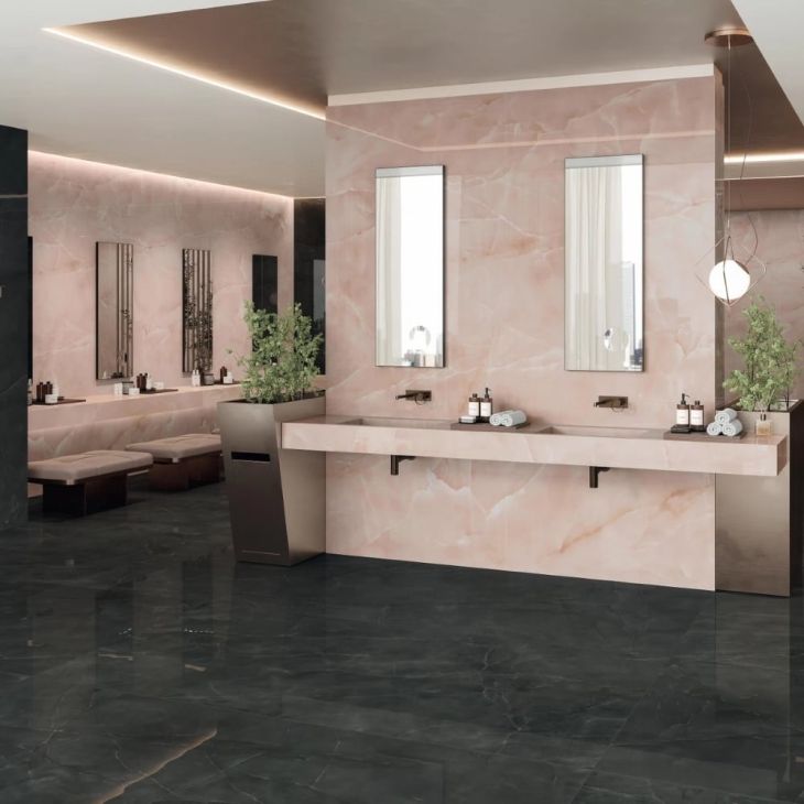Marvel Onyx Noir 120x120 Lapp. - Gres Porcellanato di Atlas Concorde - Prezzo solo €171.29! Compra ora su CEGO CERAMICHE