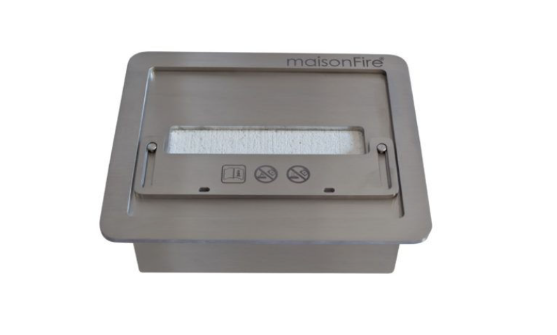 Bruciatore quadrato 28,6 cm maisonFire - Camini a Bioetanolo di maisonFire - Prezzo solo €634! Compra ora su CEGO CERAMICHE