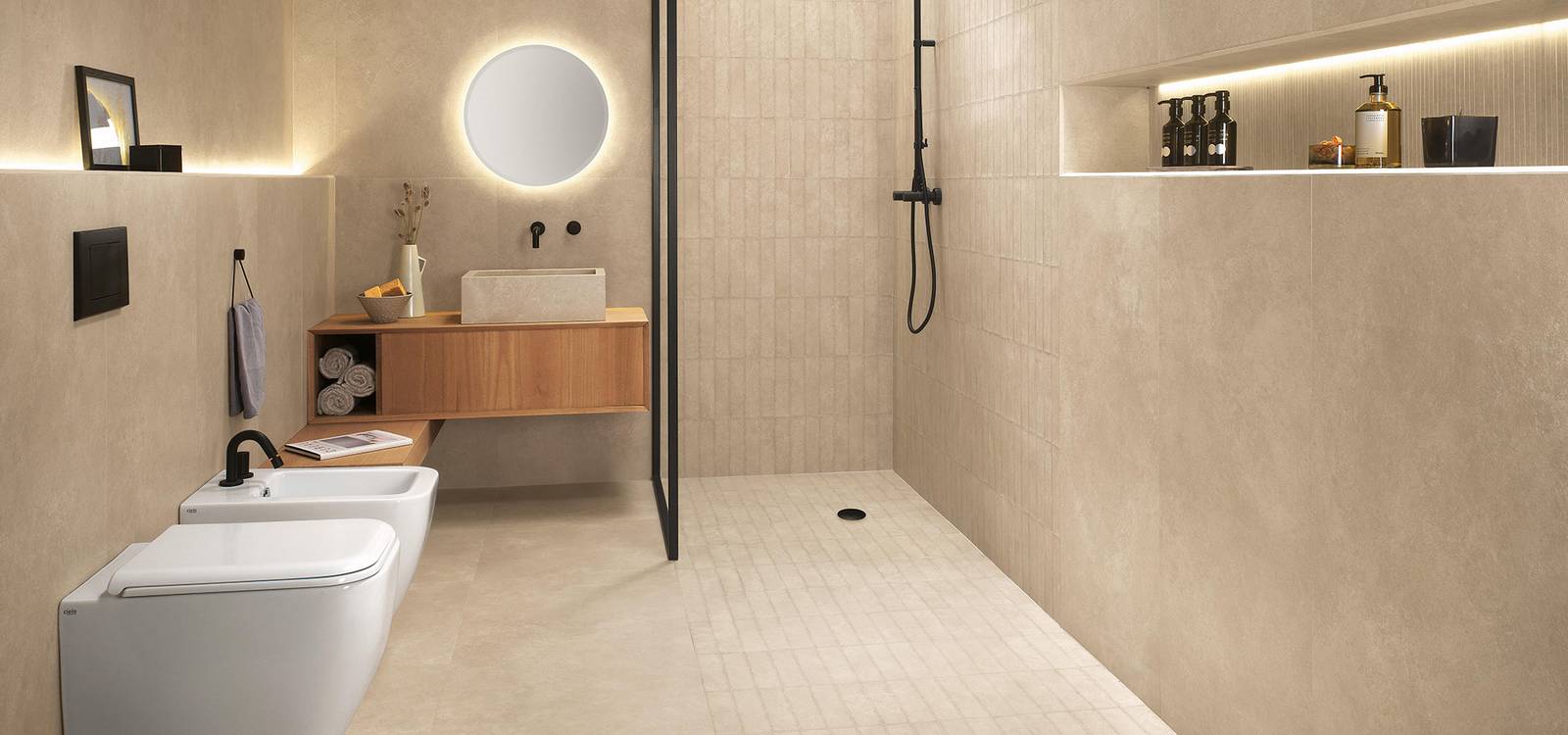 Nobu Beige 30x60 Matt R10 - Gres Porcellanato di Fap Ceramiche - Prezzo solo €53.50! Compra ora su CEGO CERAMICHE