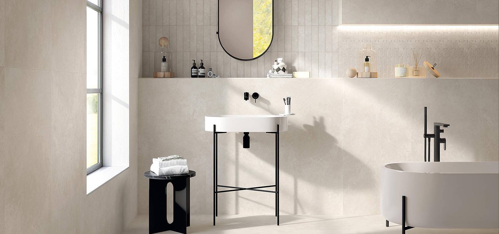 Nobu White 30x60 Matt R10 - Gres Porcellanato di Fap Ceramiche - Prezzo solo €53.50! Compra ora su CEGO CERAMICHE