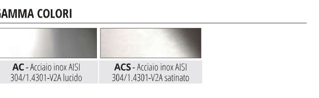 Battiscopa 150 Progress Profiles gamma finiture acciaio inox lucido e satinato