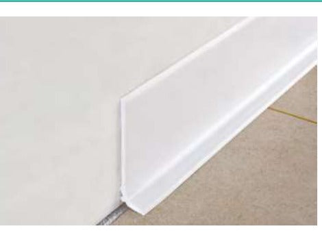 Battiscopa 60 PVC flessibile Progress Profiles - immagine applicata