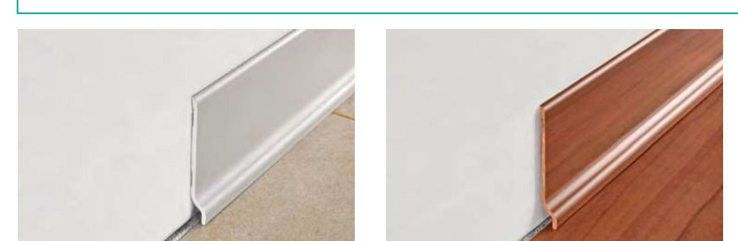 Battiscopa 70 Progress Profiles - immagine applicata