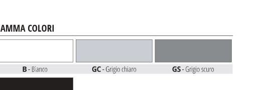 Battiscopa 8014 Progress Profiles - gamma colori
