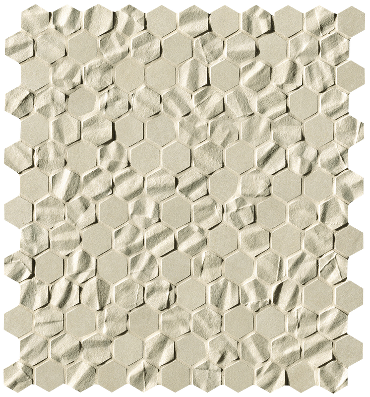 Bloom Beige Star Esagono Mosaico 29,5x32,5 - Pasta Bianca di Fap Ceramiche - Prezzo solo €267.46! Compra ora su CEGO CERAMICHE