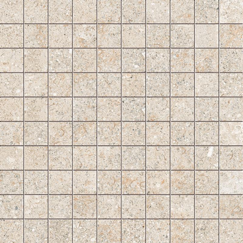 Keope Brystone Ivory Mosaico 30x30 Naturale R9 - Gres Porcellanato di Keope - Prezzo solo €80.11! Compra ora su CEGO CERAMICHE