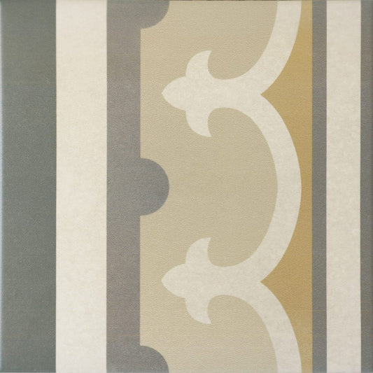 Studio One Caprice Burgundy Border 20x20