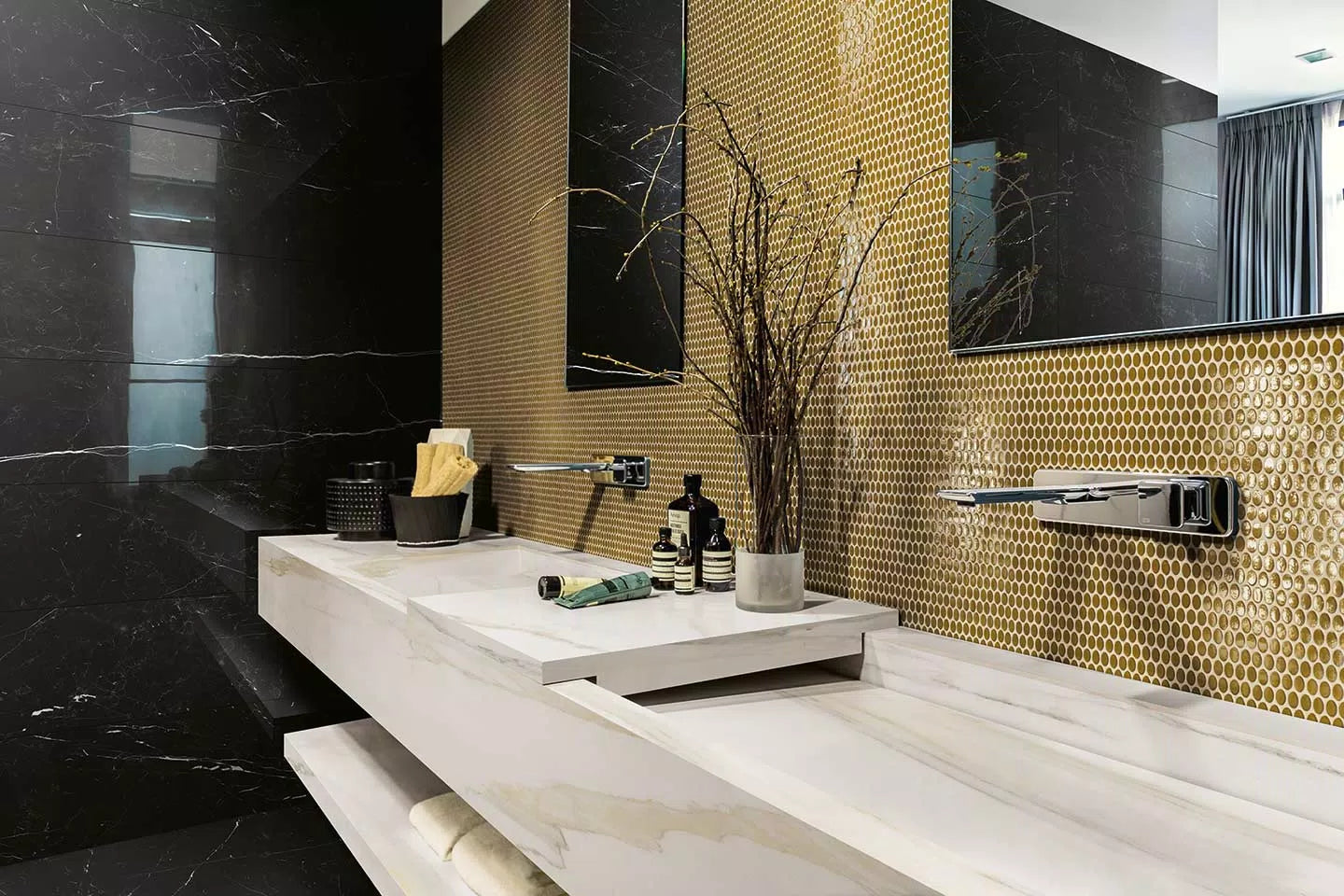 I Classici Calacatta Gold 60x120 matte 6mm - Gres Porcellanato di Florim - Prezzo solo €107.09! Compra ora su CEGO CERAMICHE