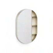 Capannoli Back specchio contenitore ovale BM850