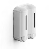 Capannoli dispenser doccia/shampoo doppio in ABS D62/2
