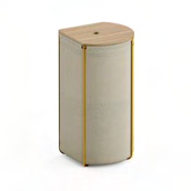 Capannoli sgabello/portabiancheria angolare DN190T