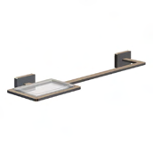 Capannoli Flat portasapone/salviette a incollo FL20A