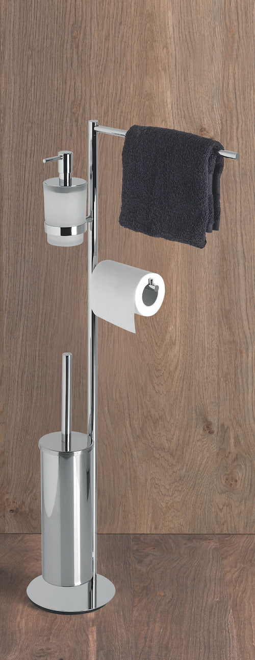 Capannoli Hoop piantana salviette/dosatore/rotolo/scop. HP179