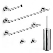 Capannoli Pratica set accessori bagno 6 pezzi PR100/6