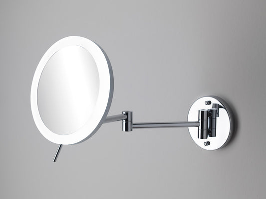 Capannoli specchio ingranditore a LED 5x a parete S18LT