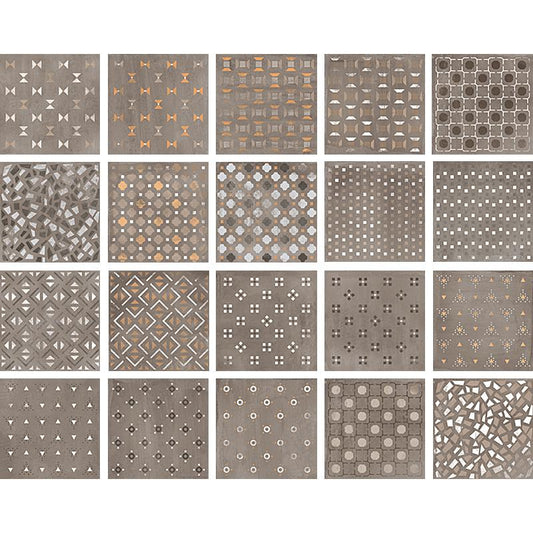 Ritual Patchwork Brown 20x20 - Gres Porcellanato di Ceramica Sant'Agostino - Prezzo solo €39! Compra ora su CEGO CERAMICHE