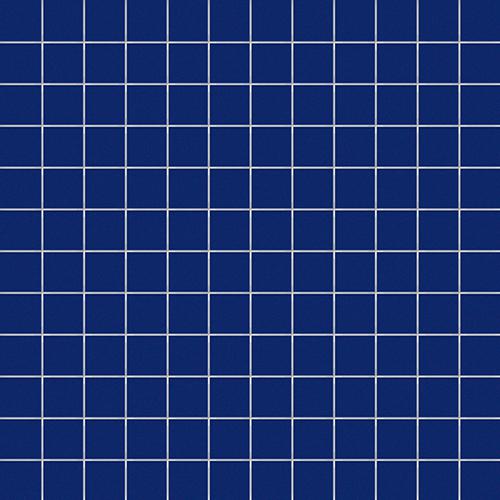 CESI Matt Cobalto 2,5x2,5 Mosaico su rete
