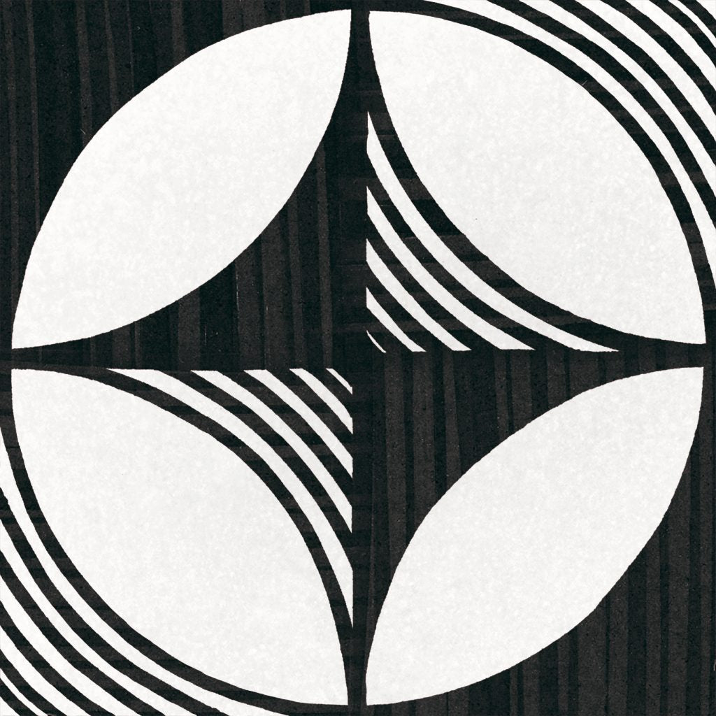 Studio One Caprice B&W Deco Compass 20x20