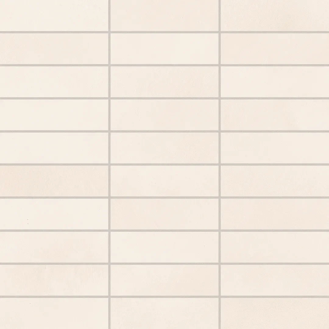 Keope Cottomilano Talco Mosaico Listelli 30x30 Ultra Matt