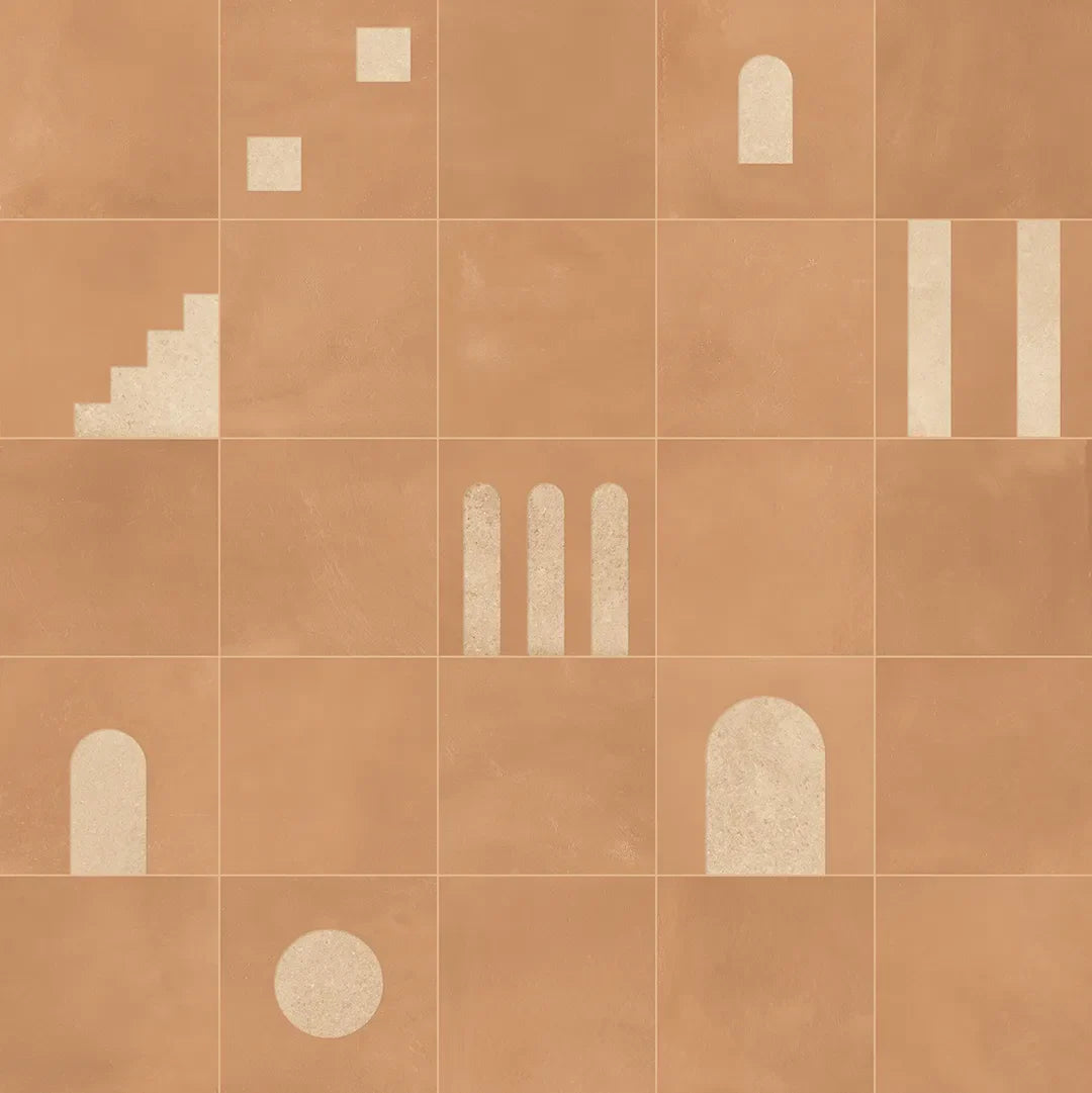 Keope Cottomilano Mattone Archetipo 20x20 Ultra Matt