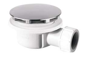 Damast Accessori Sifone Scarico D90 Ribassata inserti ottone Tappo Cr. in sacch. - Cod. 16112