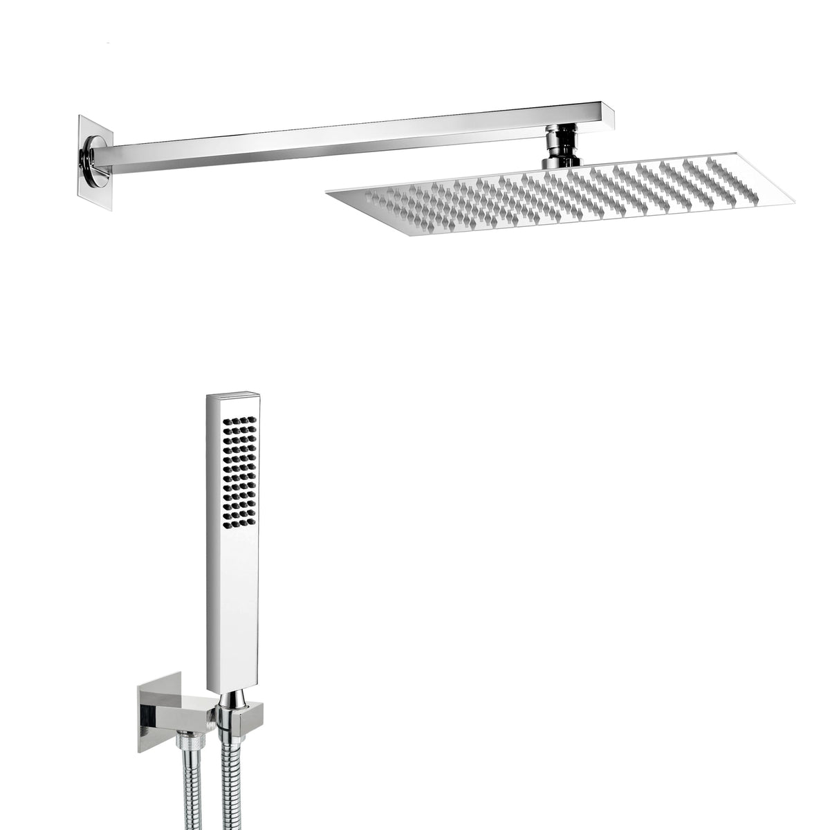 Damast Kit Doccia Steel Rettangolo - Cod. 13644