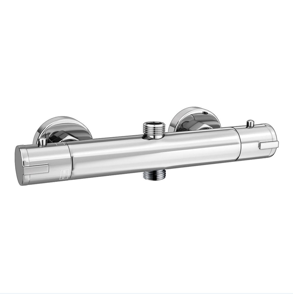 Damast Rubinetti Esterno Tondo Termostatico NRO 1/2M Superiore 1/2M Inferiore - Cod. 19015