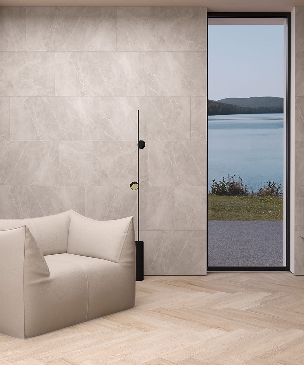 Clap Tiles Zuri Piastrella Wall 940x465x5 mm - Déco, immagine 2