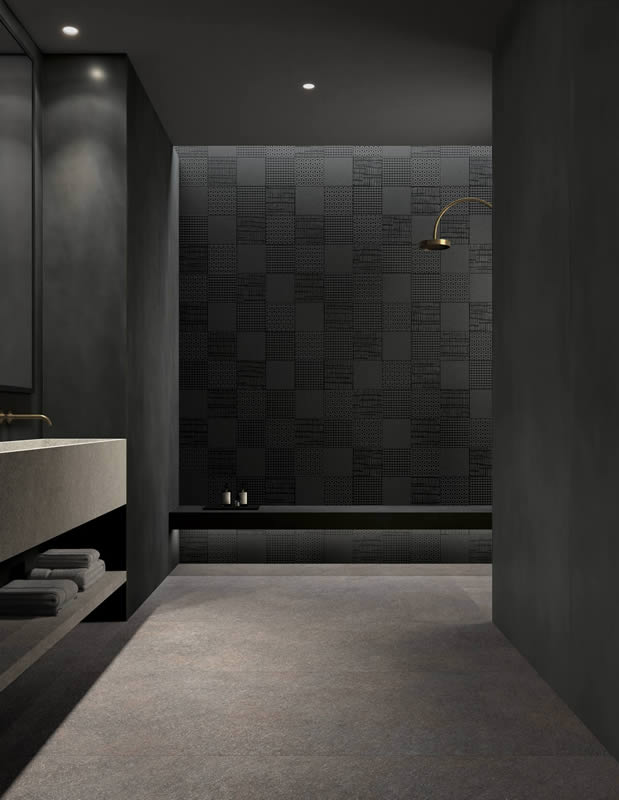 Metallique Noir 120x280 - Gres Porcellanato di Kronos Ceramiche - Prezzo solo €243! Compra ora su CEGO CERAMICHE