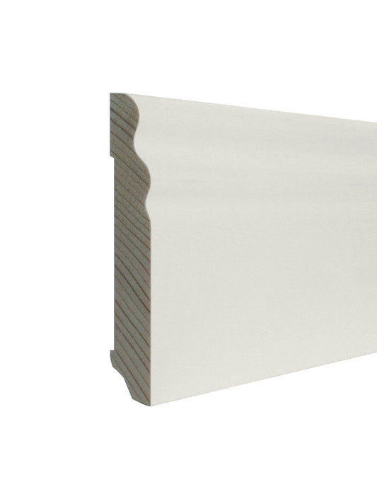 Battiscopa Legno Massello - Ducale h95x13 mm - Laccato RAL 9010 - Legno Massello di La San Marco - Prezzo solo €84.16! Compra ora su CEGO CERAMICHE