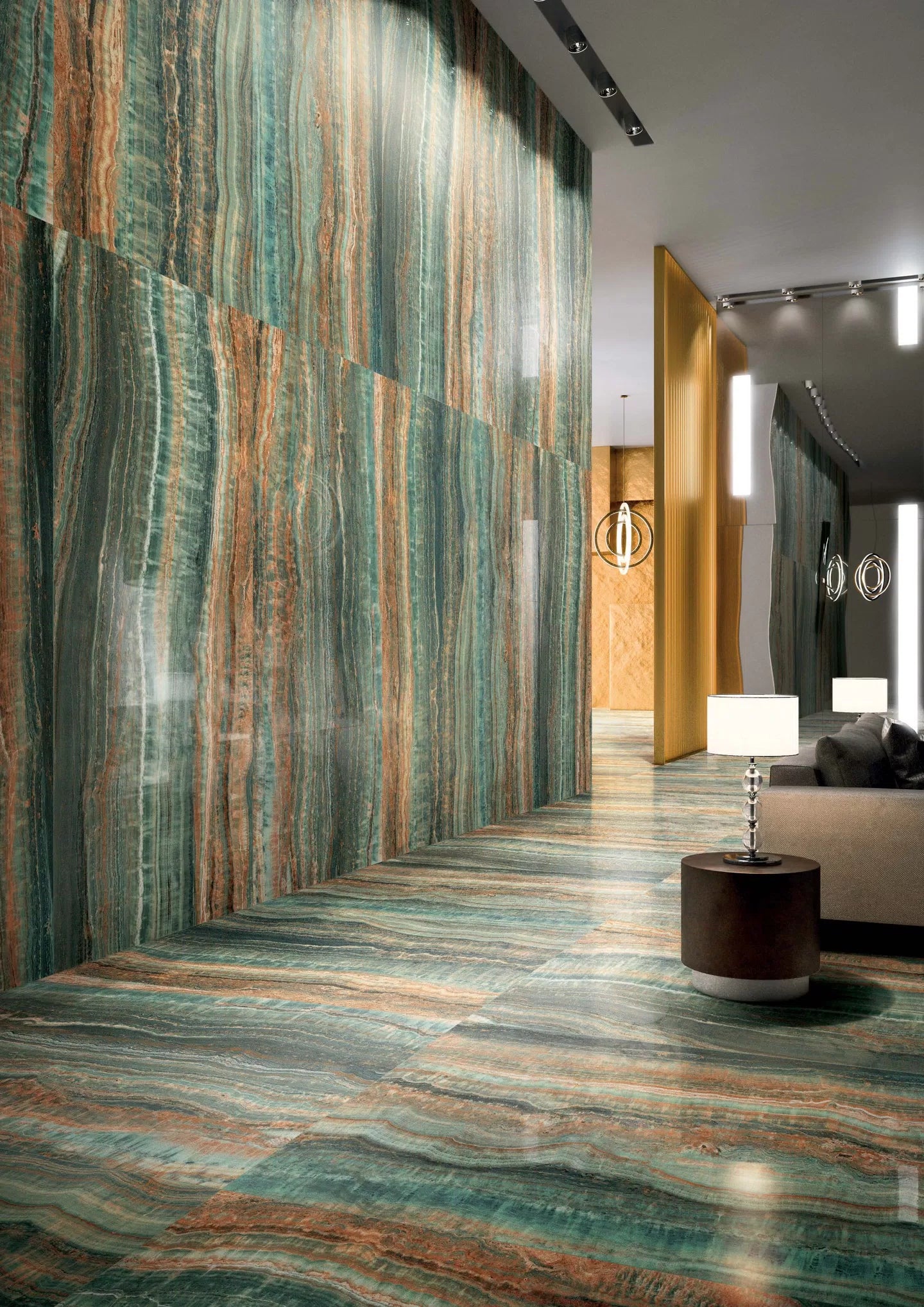 Eccentric Luxe Mint 120x280 Glossy - Gres Porcellanato di Florim - Prezzo solo €284! Compra ora su CEGO CERAMICHE