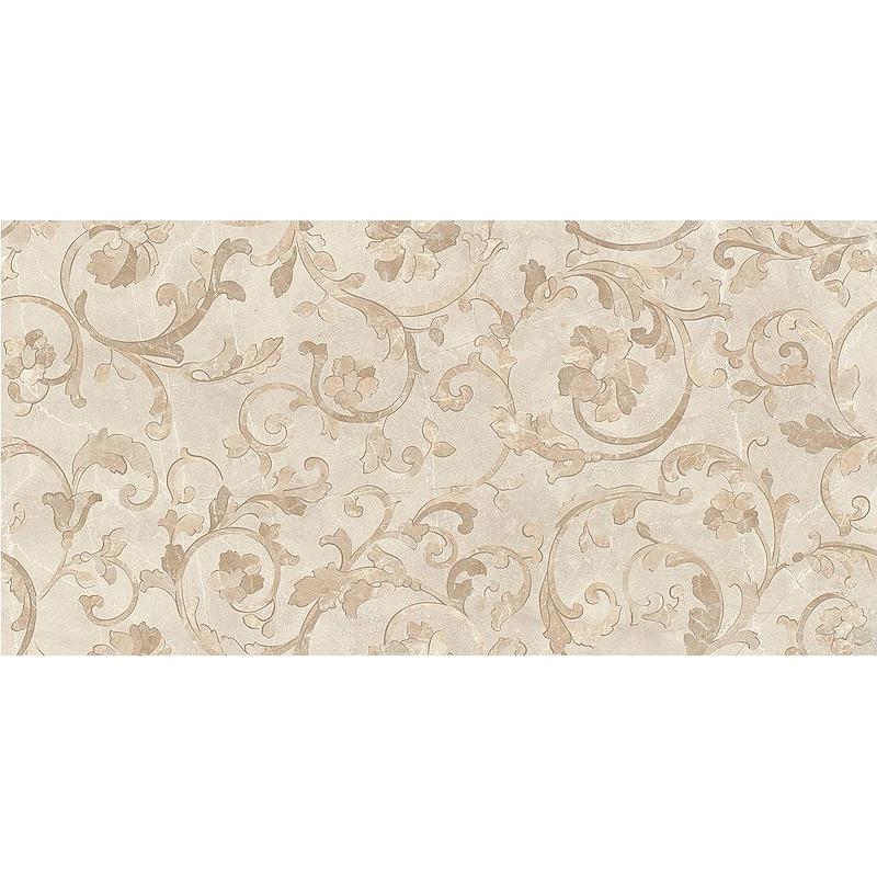Versace Emote Decoro Floreale Crema Marfil 39x78 Lux