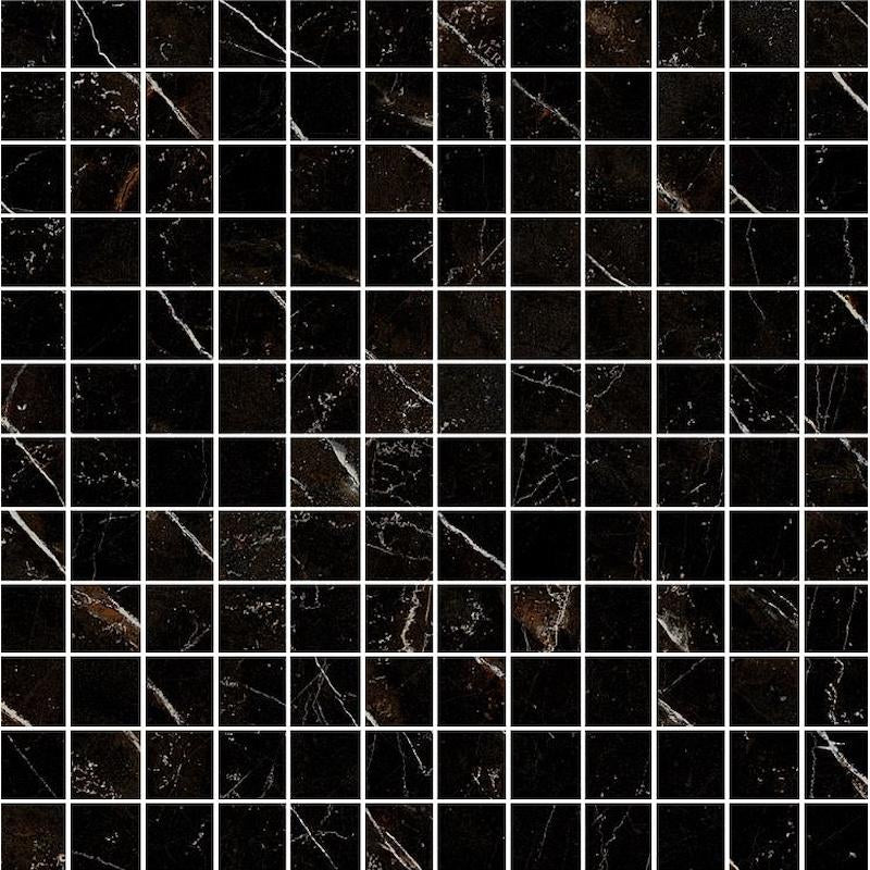 Versace Emote Mosaico T144 Nero Amasanta 35x35 Lux