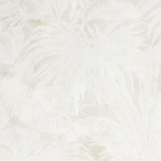 Versace Emote Palme A Crema/Bianco 78x78 Lux