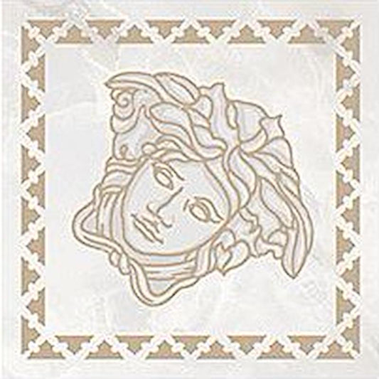 Versace Emote Tozzetto Onice Bianco 10x10 Lux